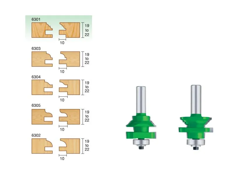2-piece Stile & Rail Sets With Bearing